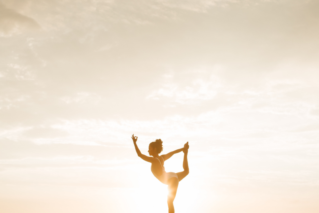 woman doing ballet